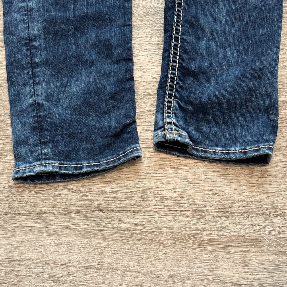 Silver Aiko Flap Skinny Jeans - Picture 6 of 6